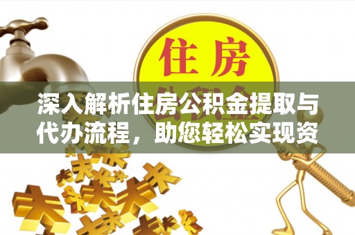 芦竹深入解析住房公积金提取与代办流程，助您轻松实现资金利用最大化