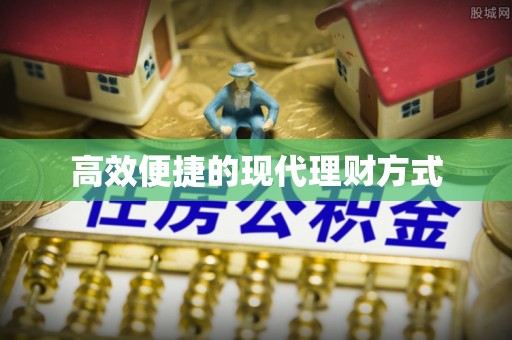 芦竹高效便捷的现代理财方式