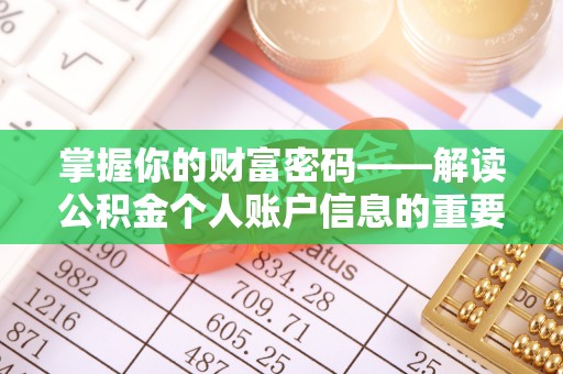 芦竹掌握你的财富密码——解读公积金个人账户信息的重要性