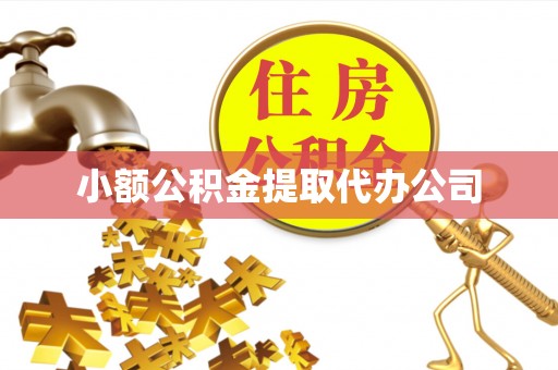 芦竹小额公积金提取代办公司